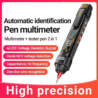 Electrical Multimeter 4000 Counts LCD Display Capacitance Diode