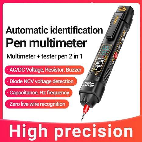 Electrical Multimeter 4000 Counts LCD Display Capacitance Diode