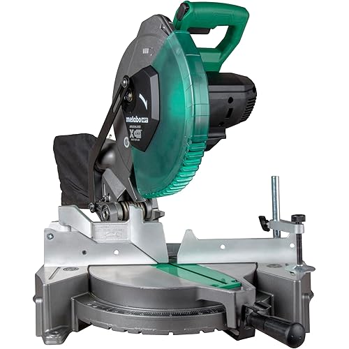 Metabo HPT 18V MultiVolt™ Cordless Miter Saw | Tool Only - No Battery | 10-Inch Blade | Xact Cut LED Shadow Line System | Lifetime Tool Warranty | C1810DFAQ4