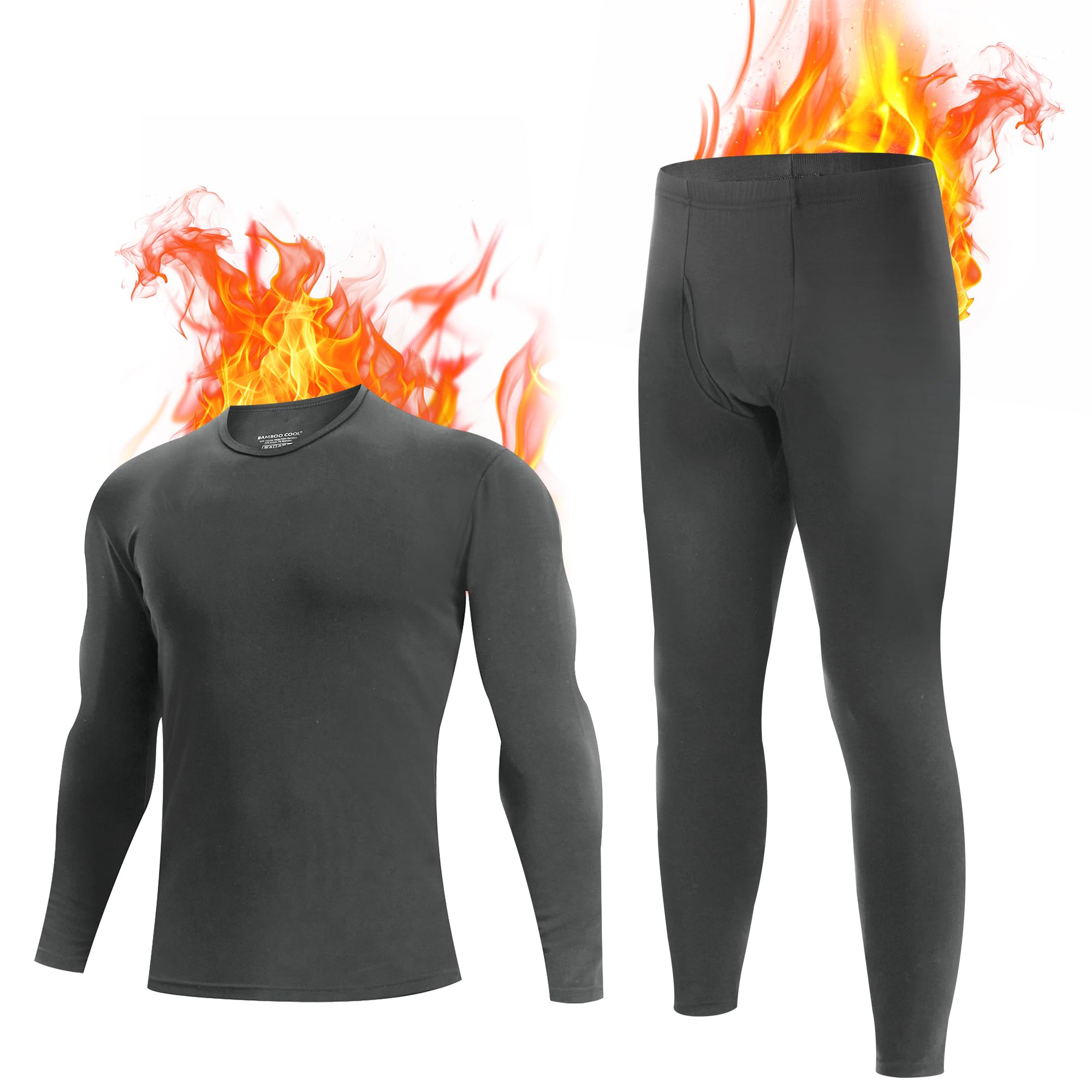 BAMBOO COOL Set termico da uomo