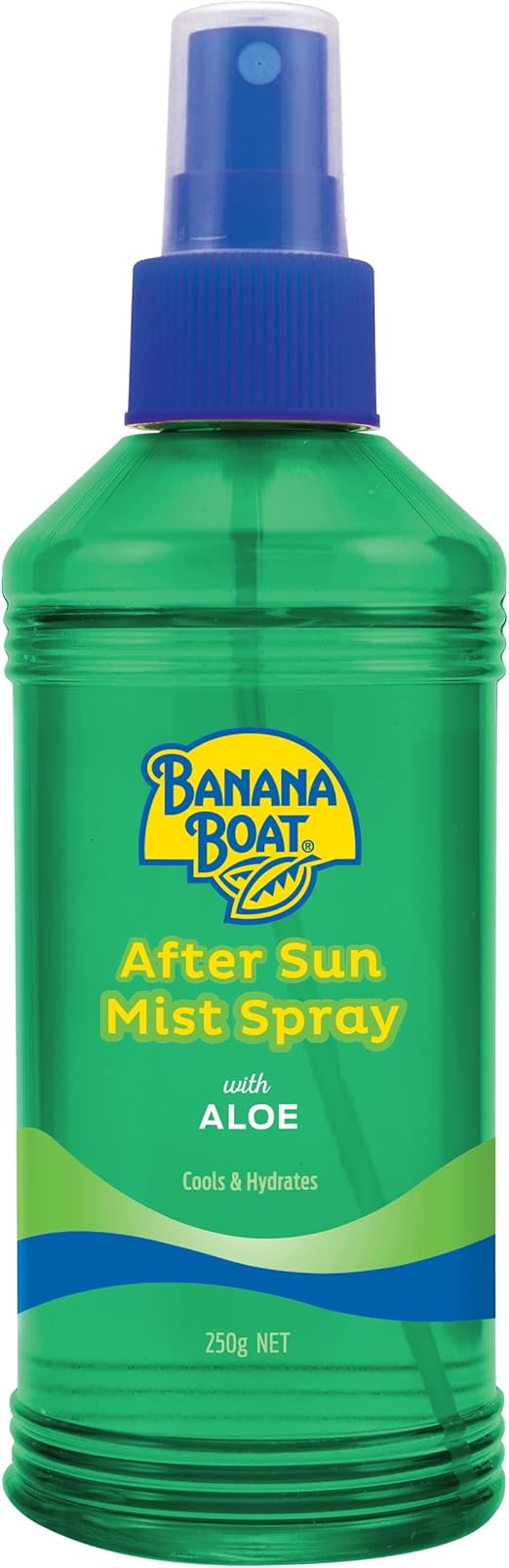 Banana Boat Aftersun Aloe Spray 250g, Cools and Hydrates Skin Exposed