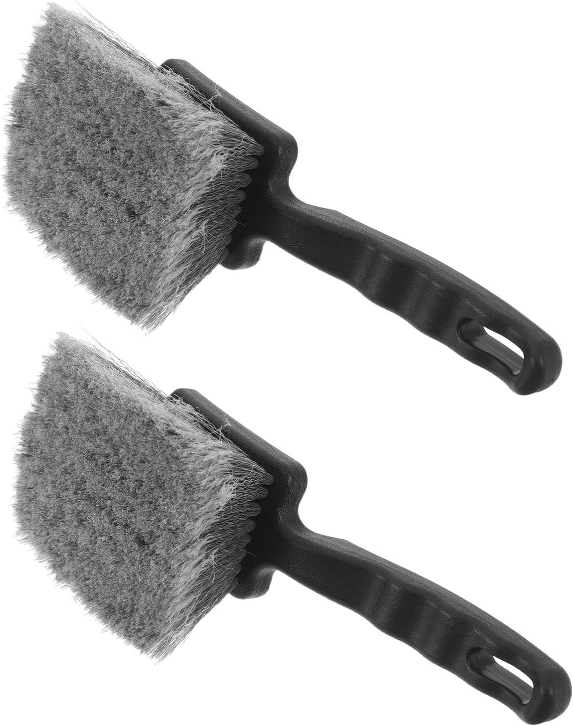 DECHOUS Bird Bath Cleaning Brush Ergonomic Handle with Stiff Nylon Bristles 2pcs and Deep Cleaning Efficiency, for Bird Baths and Feeders in Outdoor Garden Maintenance