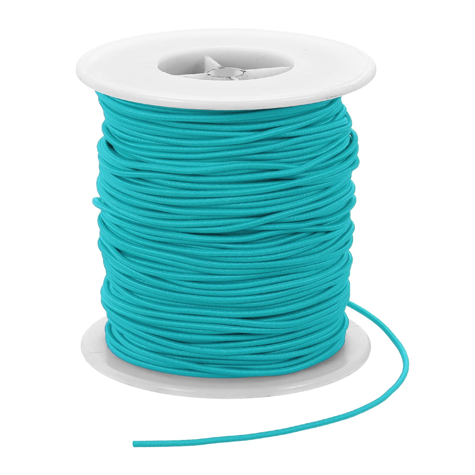 Corde élastique pour bracelets 2 mm fil 70m vert bleu PATIKIL