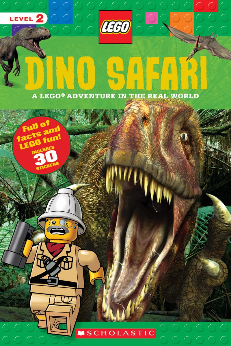 Cover of Dino Safari (LEGO Nonfiction): A LEGO Adventure in the Real World