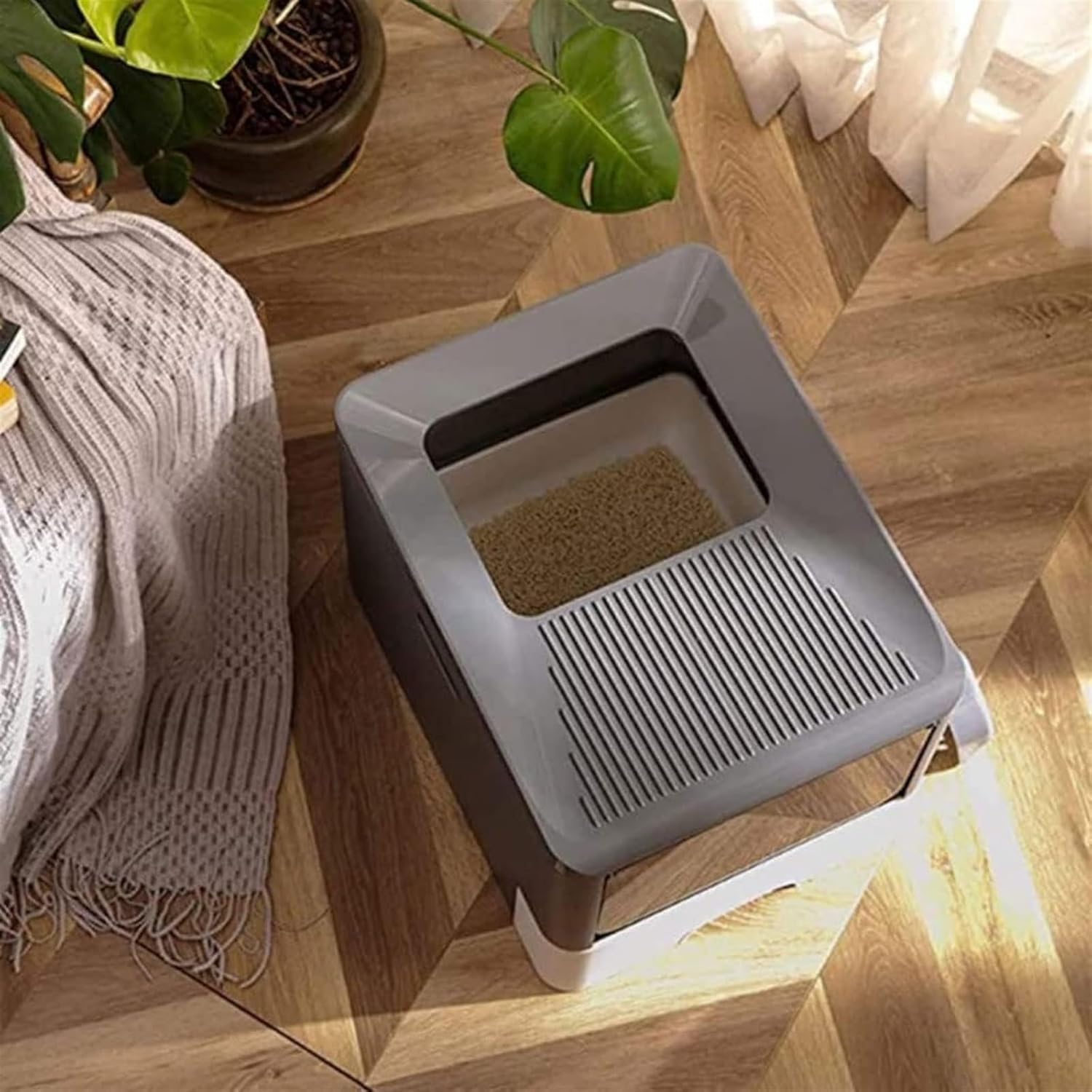 霞に若松研ぎ出し蒔絵 黒塗 脚付御膳 共箱 蔵出し品 / 輪島塗 配膳台