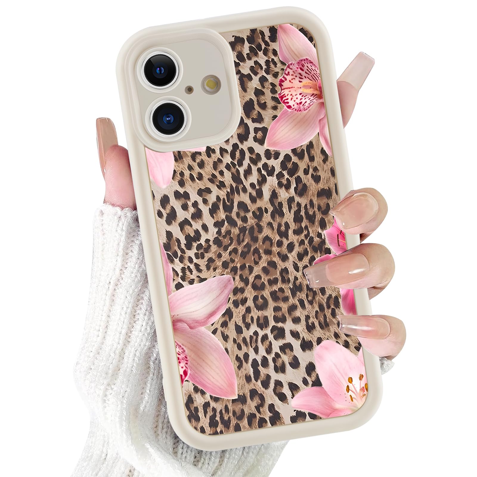 Evitez les rayures : coque iPhone 17 léopard rose souple antichoc objectif - 8