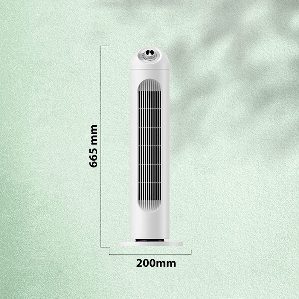 Ventilateur sans Pales Économique - Fonction Climatisation Humidification, Contrôle à Distance, Minuterie et Design Colonne Verticale | Leroy Merlin