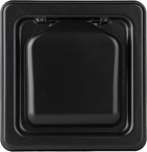 Miniatura 102 de NO-PEST VENT Exclusiva cubierta de ventilación de secadora de doble puerta, fabricada en Estados Unidos con plástico muy resistente a los rayos UV