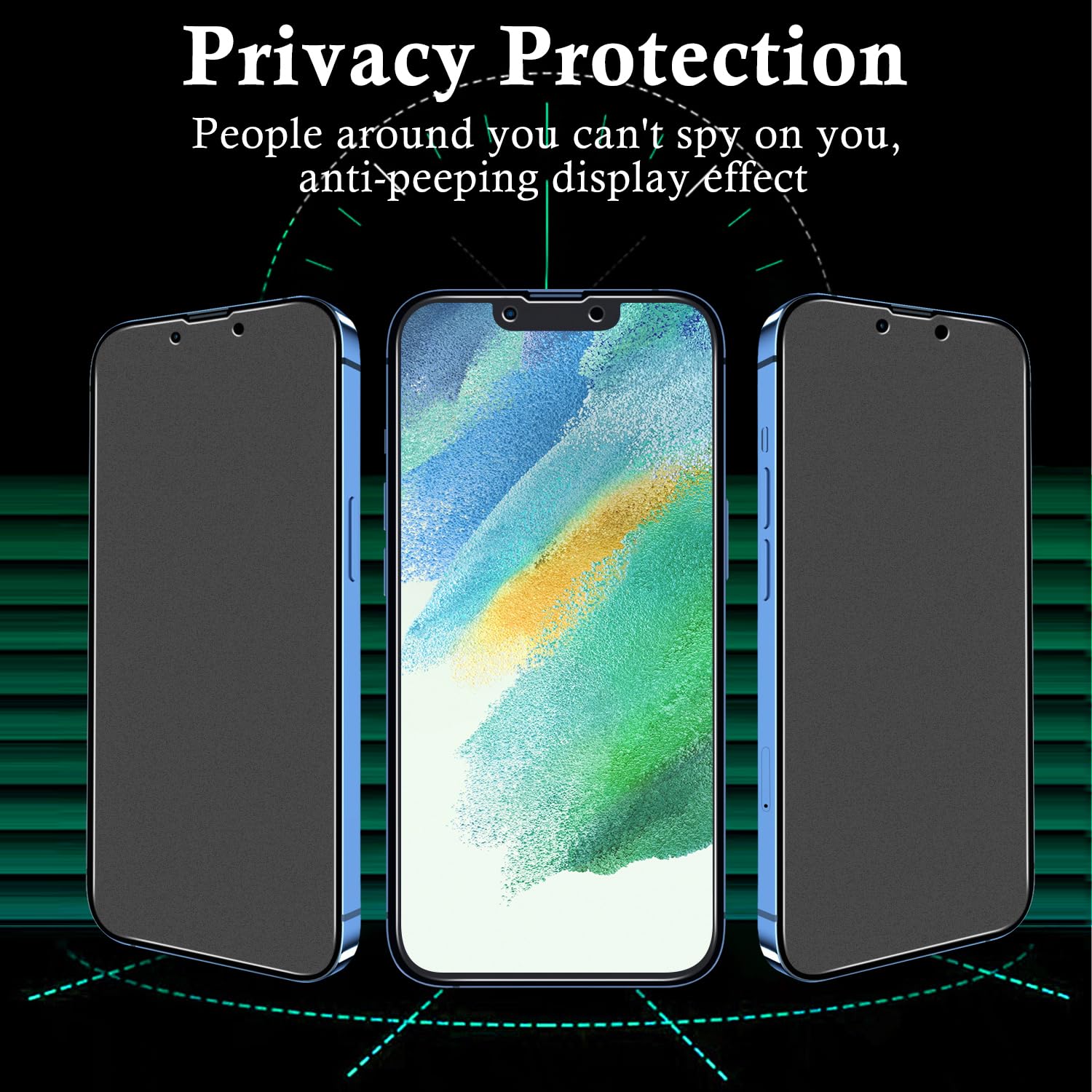 Pokolan 3 Pezzi Opaca Privacy Pellicola per iPhone 15, 15 Pro, Vetro Temperato Anti Spy, Anti-Impronta, Antiriflesso, Durezza 9H Matt HD Protezione Schermo Pokolan 3 Pezzi Opaca Privacy Pellicola per iPhone 15, 15 Pro, Vetro Temperato Anti Spy, Anti-Impronta, Antiriflesso, Durezza 9H Matt HD Protezione Schermo
