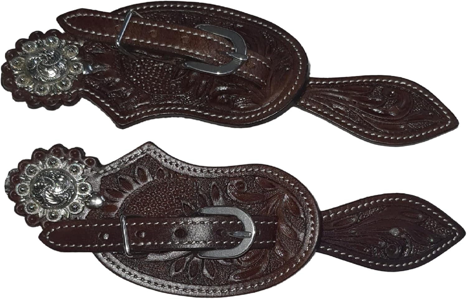 Western Style Men & Womens Spur Straps for Horse Riding, Barrel Racing, Show and Rodeo