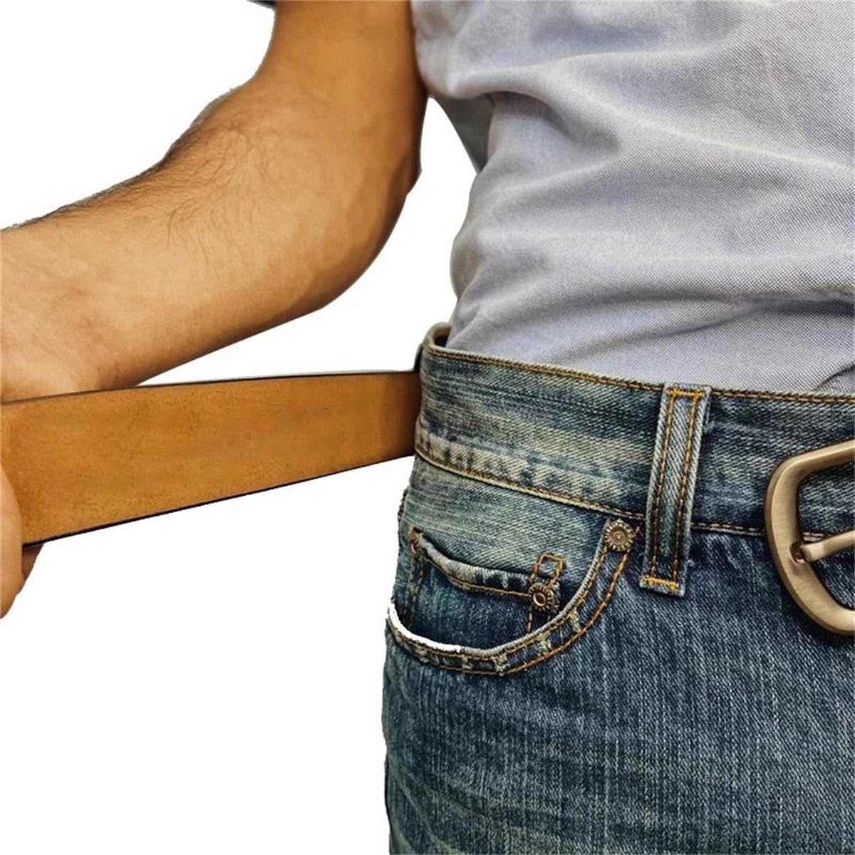 Herrengürtel Aus Echtem Leder