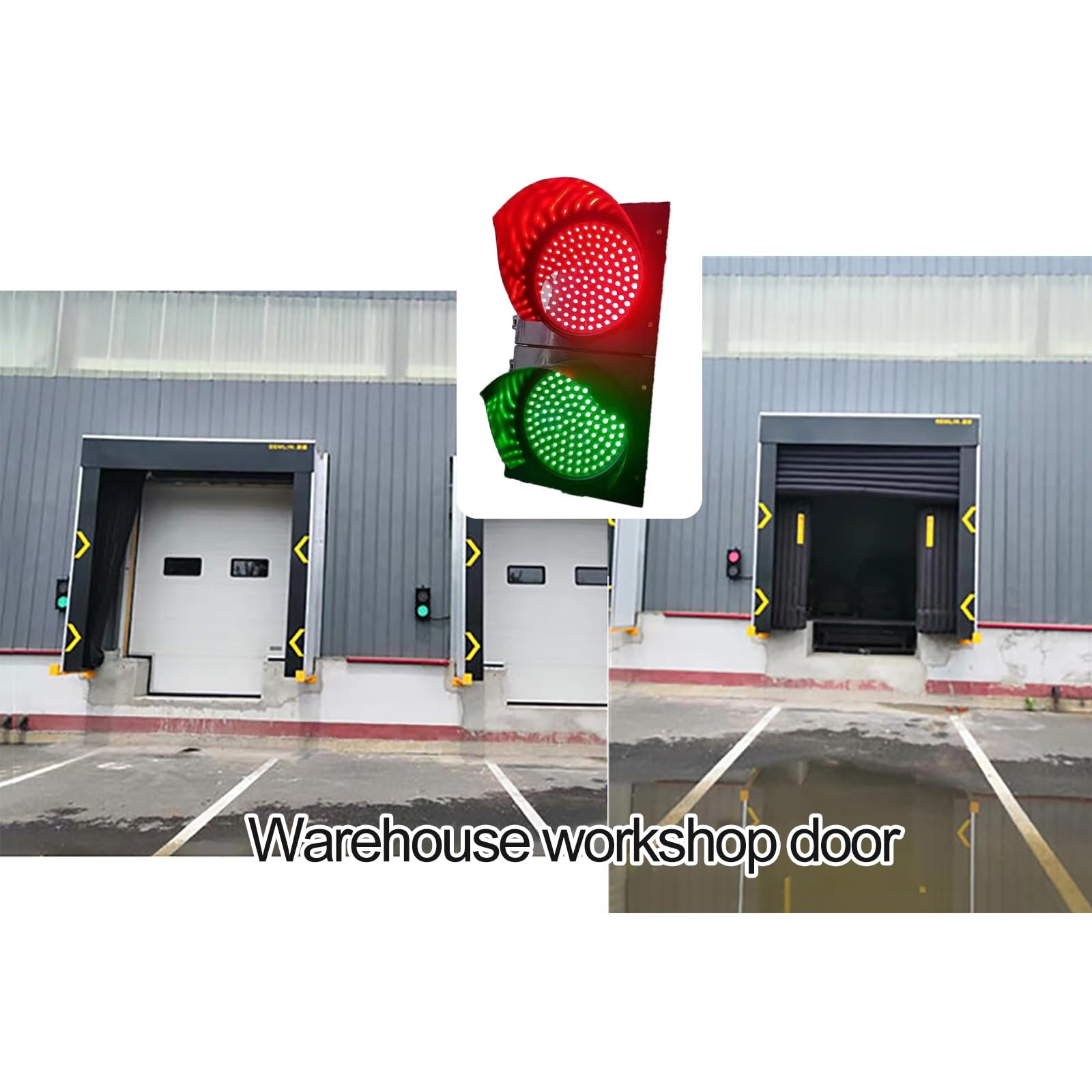 Amazon.co.jp: 24V 信号機 赤/緑信号標識ライト、ソーシャル