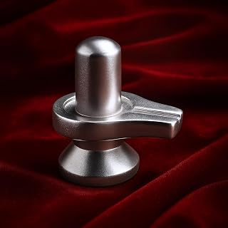 Shambhava Original Parad Shivling | Handcrafted Certified Mercury Lord Shiva Lingam (Rasamani Lingam) | Religious & Spirit... Price In India