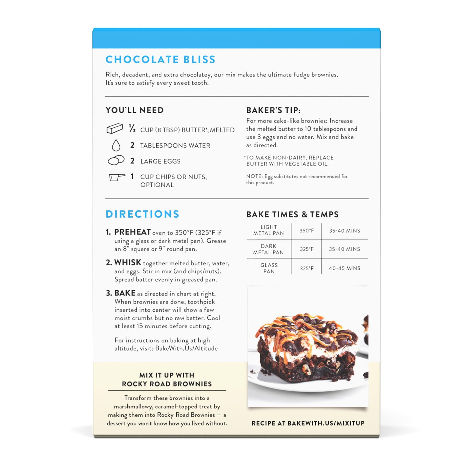 King Arthur Gluten Free Flour Brownie Mix - 17 oz by King Arthur Flour