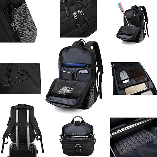 Miniatura 2 de MIHUNTER Bolsa de cola de motocicleta, bolsa de asiento, bolsa de casco impermeable de doble uso para motocicleta, soporte, Grande, Mochila