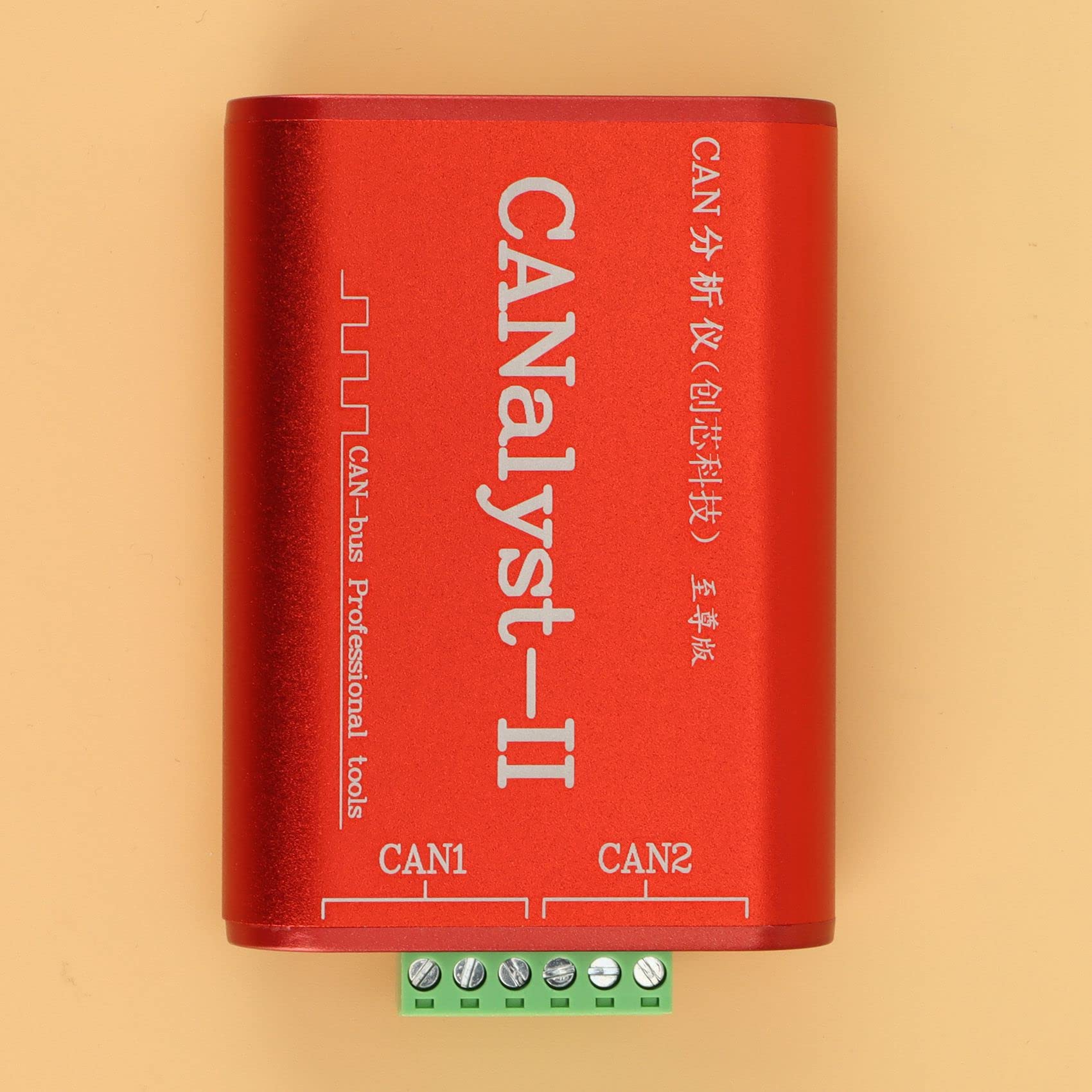 Analizador CAN CANalyst-II Analizador USB una CAN Adaptador Convertidor CAN-Bus Compatible con ZLG USB una CAN