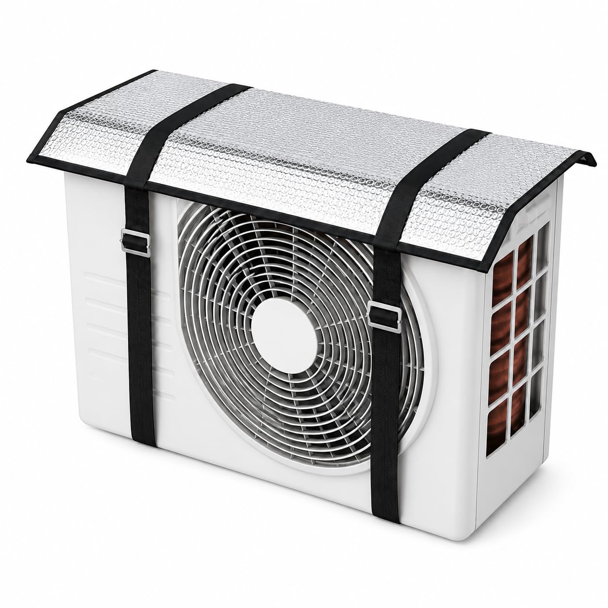 DIVAYANSHI Split AC Cover for Outdoor Unit, Heat-Insulated Weatherproof Compressor Cover, UV, Dust & Rain Protection, Durable AC Outdoor Cover, Extends Lifespan & Boosts Energy Efficiency discount deal