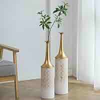 置物 hamham2L Amazon.com: SIDUCAL Rustic Ceramic Farmhouse Flower Large