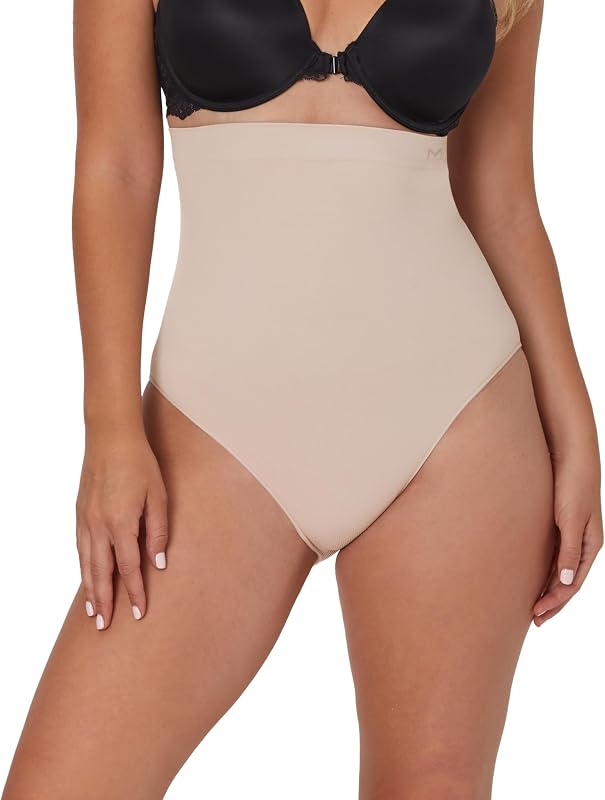 Women's Seamless Shapewear, Tummy Control High-waist Brief, Firm Control Shapewear Panty