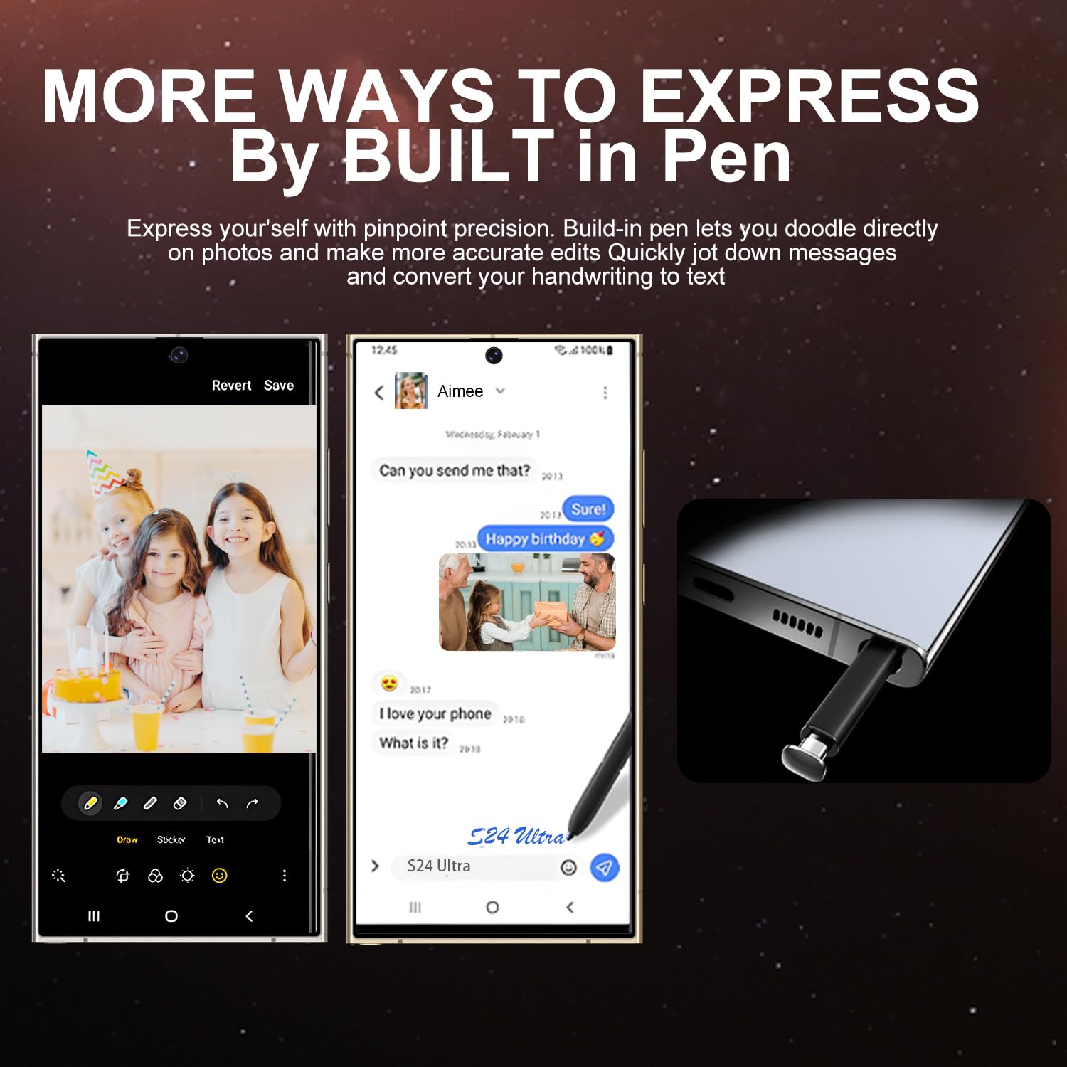 Unlocked Cell Phones Smartphone Android 13 Phones 8+256GB/6.8" HD Screen/108MP+48MP Camera/6800 mAh/Built-in Pen (Light Blue)