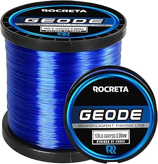 Geode Monofilament Fishing Line - Premium Resistant Nylon Mono Fishing L...