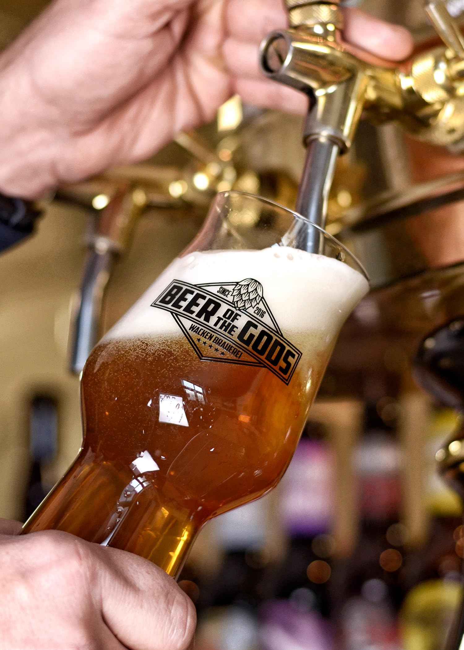Wacken Brauerei Sleipnir - Pack de cervezas caseras - 20 botellas de 0,33 l de cerveza rubia poco fermentada
