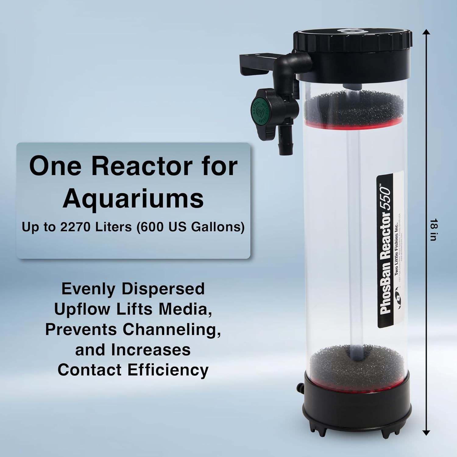 Two Little Fishies ATLPBR550 GFO PhosBan Reactor 550