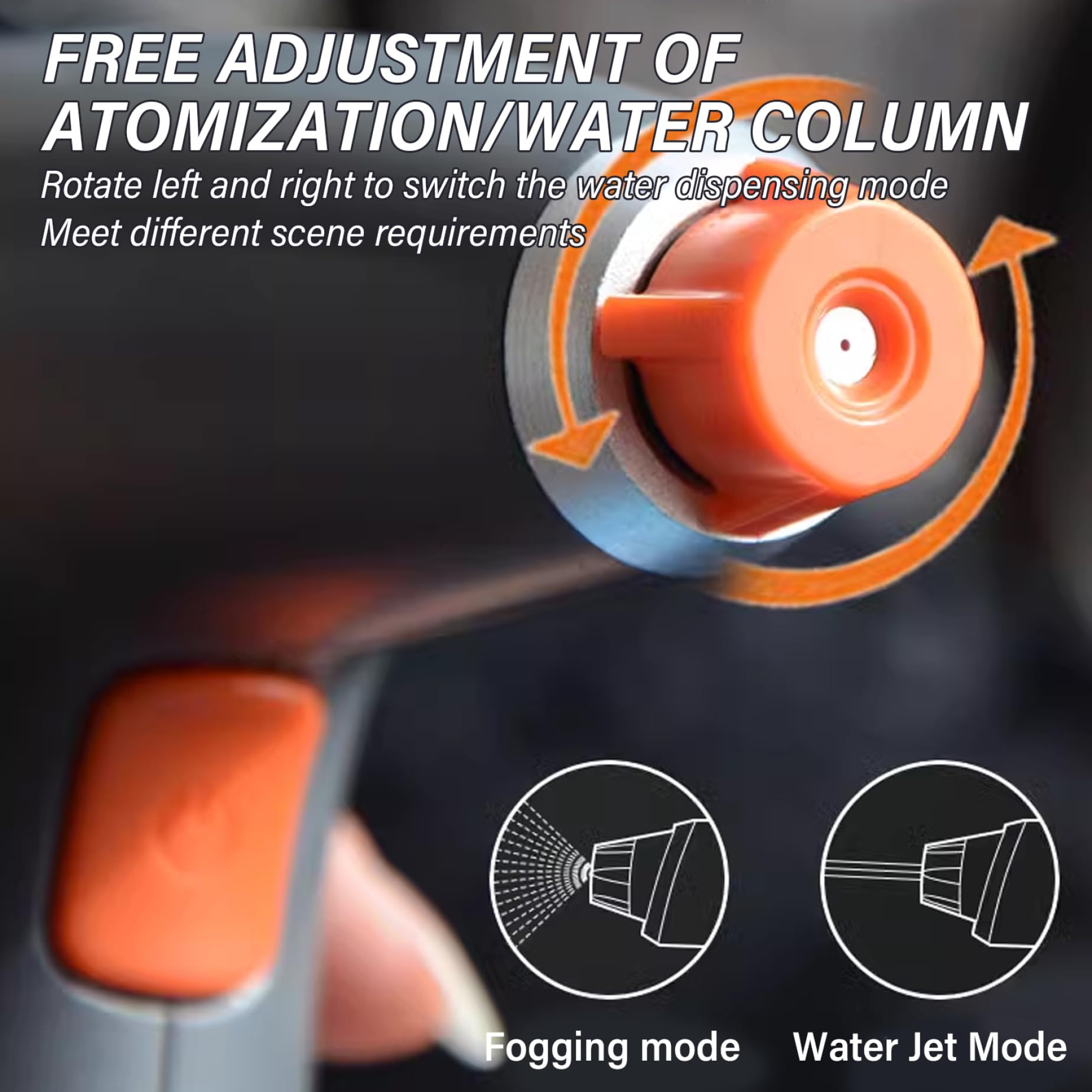 Pulverizador eléctrico con Boquilla Ajustable pulverizador de Agua a Prueba de Agua Recargable para jardín 1000 ml Color Verde