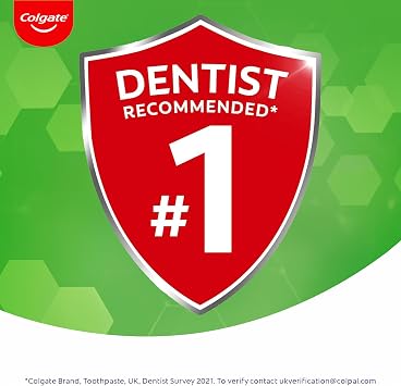 Colgate Total Advanced Deep Clean Toothpaste 75ml x3 | Fluoride Toothpaste | Cleans deep in Hard-to-Reach Places | Superior 24 Hour Bacterial Defence* | Fights Plaque Bacteria 3X More Effectively**