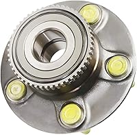 Vista 80 de Detroit Axle - Buje de rodamiento de rueda delantera 4WD para Ford F-150 2000-2003 [ABS de 4 ruedas], reemplazo 2001 2002 F-150