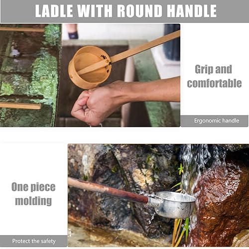 Miniatura 5 de Luxshiny Cuchara de aluminio con parte inferior plana para artículos secos, caramelos, harina de palomitas de maíz, bar de cocina, boda, fiesta, L