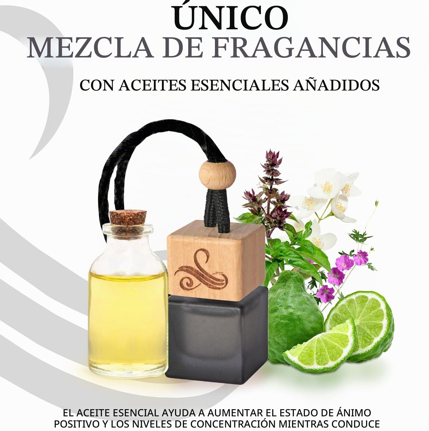 Creed - Ambientador de Coche para Hombre | Fragancias Inspiradas en el Perfume de Aventos | Tecnología Eliminadora de Olores | Aroma Fuerte