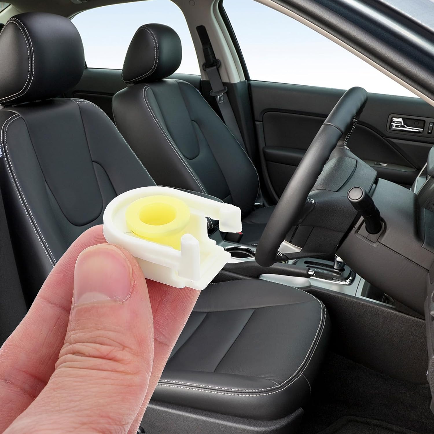 Transmission Cable Bushing and Cap Kit for Car Shift Connector Assembly, Plastic Material with Precise Connection and Easy Installation, for Shifter Cable Bushing Replacement