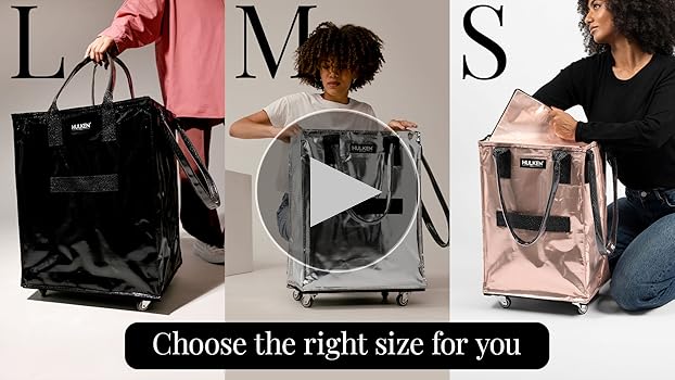 Amazon.com: HULKEN (Small, Rose Gold) Reusable Grocery Bag