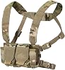 HELIKON-TEX Chest Rig, COMPETITION MULTIGUN RIG, Compatible with Various Inserts, KK-CMR-CD Multicam