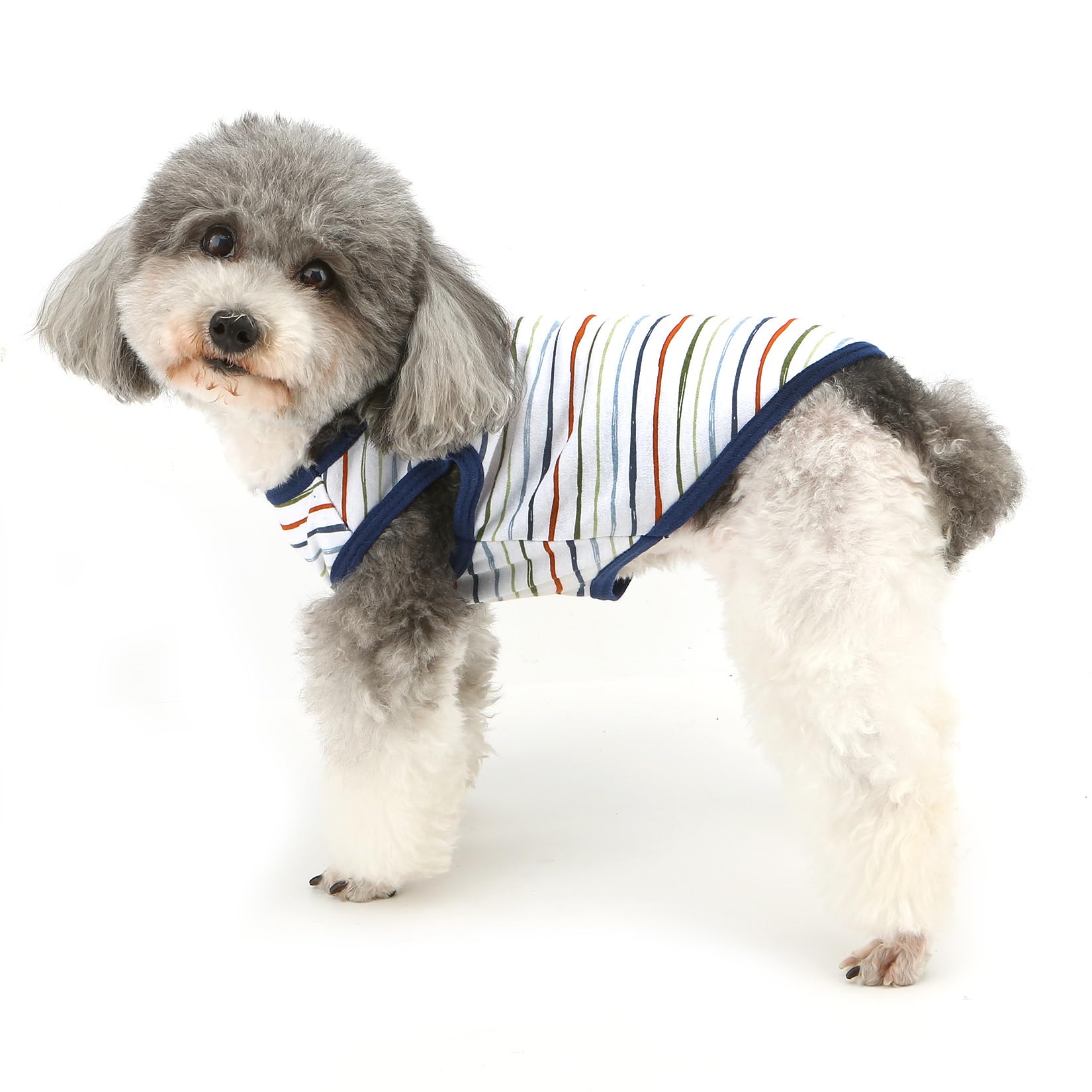 Hunde-Shirt Für Kleine Rassen – Atmungsaktives Baumwoll-T-Shirt Als Pyjama Oder Alltagskleidung