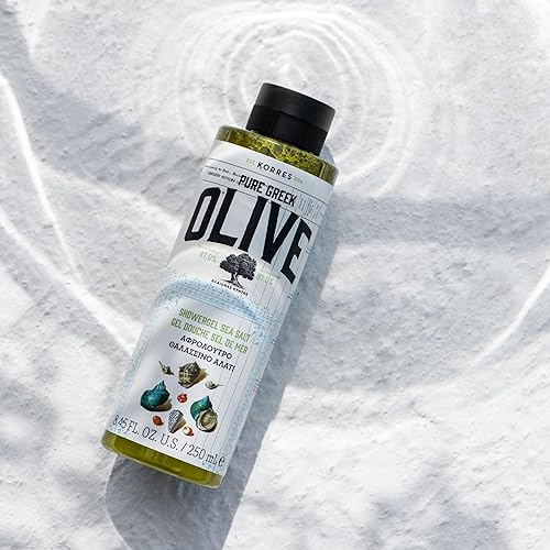 Miniatura 2 de KORRES Gel de ducha de oliva, sal marina, 8.45 fl. oz.