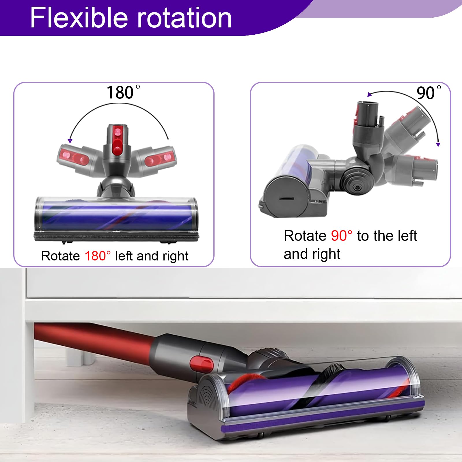 Elektrische Bürste für Dyson V12 Detect Slim StaubsaugerZubehör