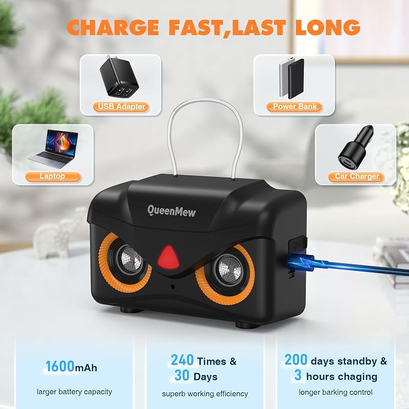 Bubbacare Ultrahangos Kutyaugatás Csillapító 15m Hatótáv 3 Mód Automata
