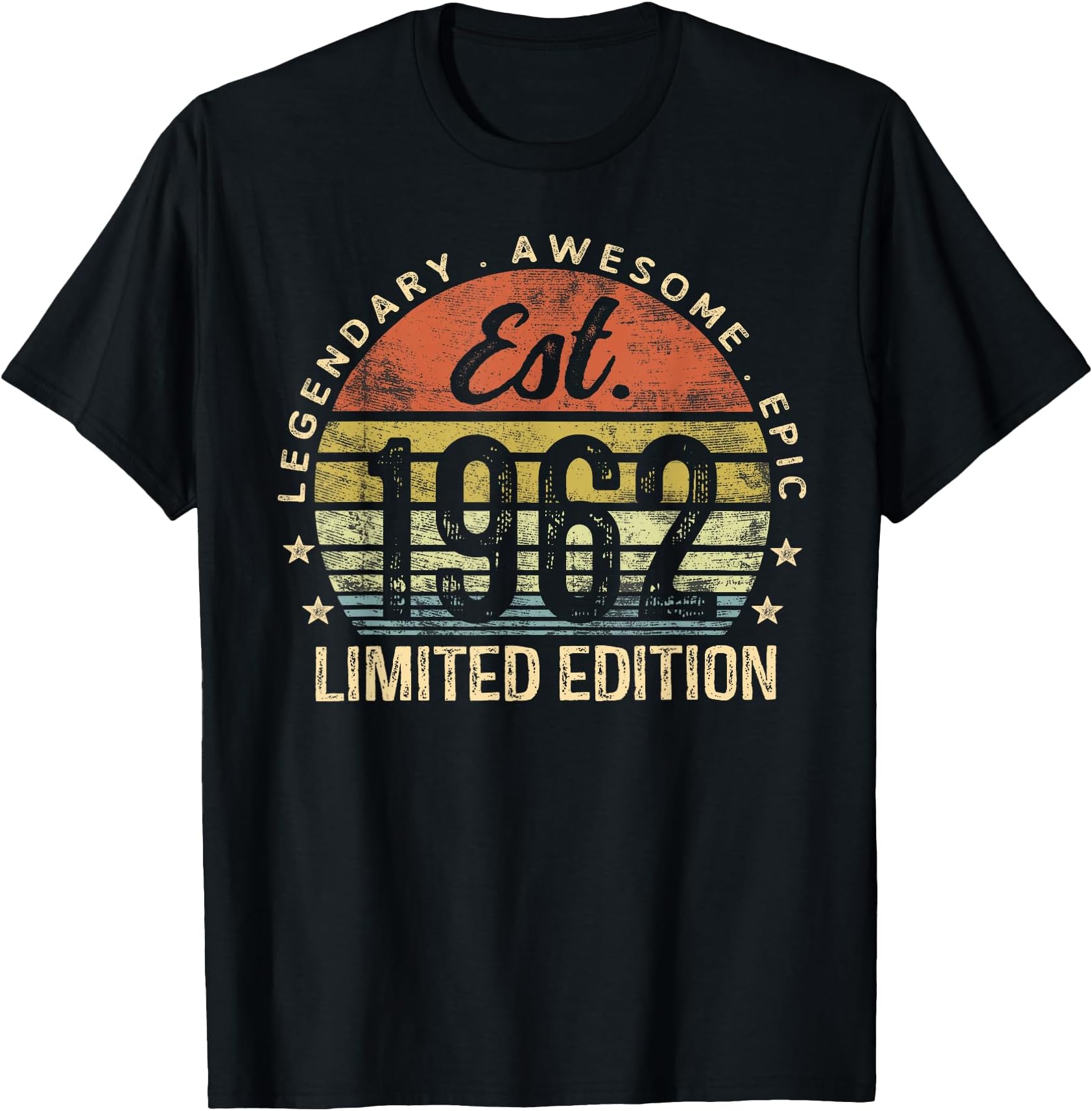 Est 1962 Limited Edition 64th Birthday Gifts 64 Year Old T-Shirt