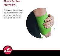 Vista 3 de Cramer Eco-Flex Self-Stick Stretch Tape, Cohesive Tape, Flexible Elastic Sports Tape, Athletic Training Room Supplies, Easy Tear & Self-Adherent