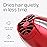 TREZORO Professional Blow Dryer for Women - Ionic Hair Dryer 2000W for Salon & Personal Use - Powerful, Fast & Quiet Drying for Curly Hair, Unwanted Frizz - Design for Travel - 8.2ft Cord - Red