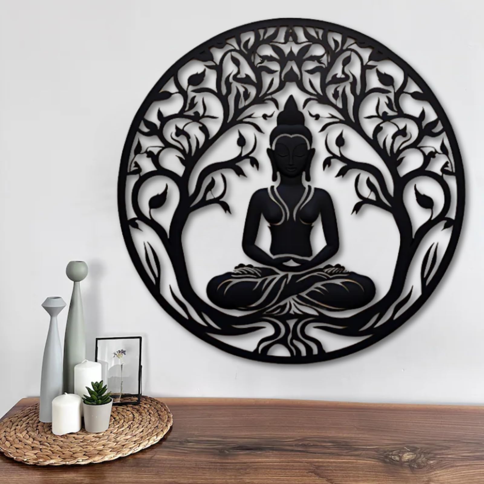 Tree of Life Wall Art,Metal Tree Wall Decor,Tree of Life Outdoor Wall Art,Tree of Life Metal Wall Art,Metal Wall Art for Living Room,Bedroom,Dining