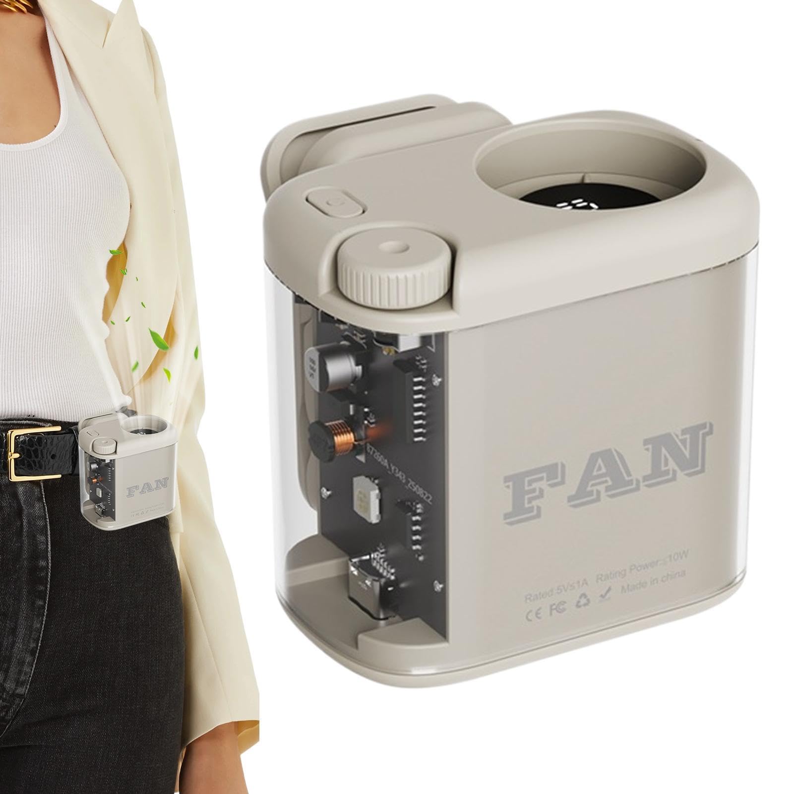 Ventilateur de taille portable mini ventilateur de bureau silencieux camping