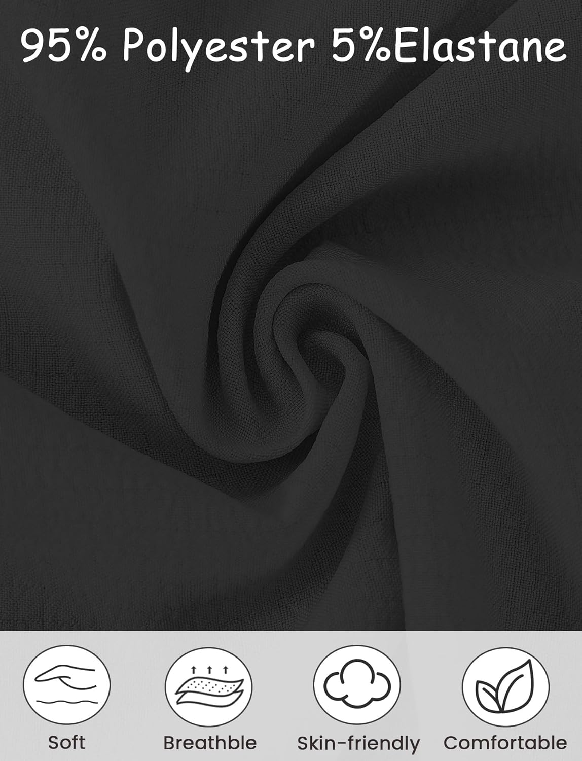 Happy Cherry Girls Tie Knot Spaghetti Strap Midi Dresses Smocked Tiered Beach Sundress Summer 4-10Y - Image 5