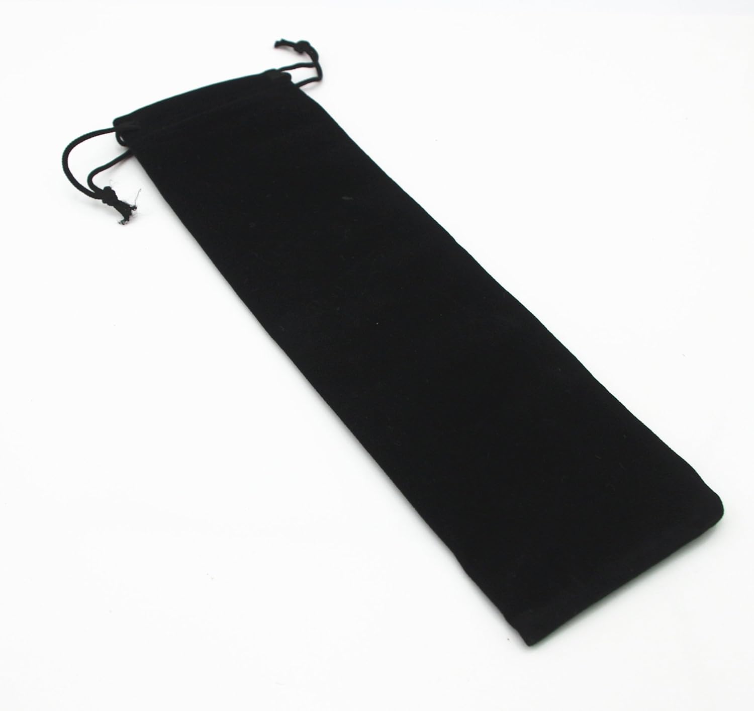 AEAOA Pack of 10 Velvet Gift Bags Drawstring Jewelry Pouches Candy Bags Wedding Favors (10" x 3", black) - Image 2