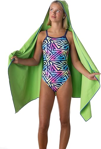 Miniatura 79 de Flow Hydro Sport Towel - Toalla de natación de microfibra de secado rápido para natación, piscina, triatlón y otros deportes acuáticos en tamaños