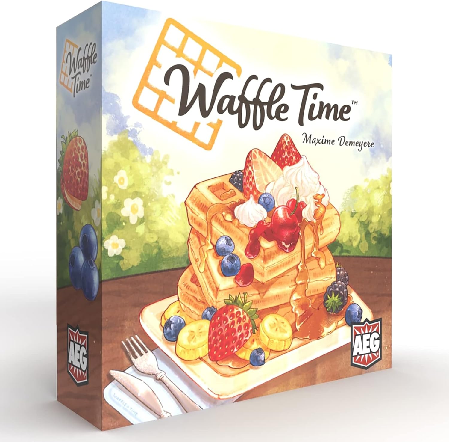 Coffee Rush Juego De Mesa AEG Waffle Time Borrador De Frutas Y