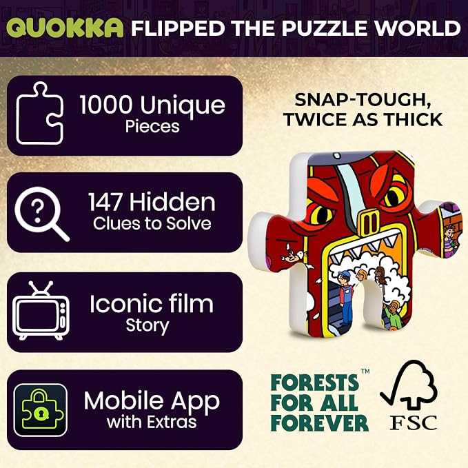 Puzzle Quokka Metropolis 1000 Piezas para Adultos miniatura 3