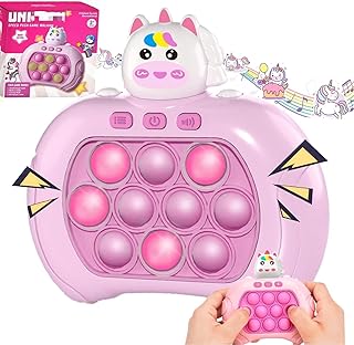 لعبة بوب ات إلكترونية بتصميم جهاز تشغيل ألعاب الفيديو الرقمية من كايميروي، ألعاب فيدجيت بفقاعات سريعة الدفع، لعبة بوب ات فيدجيت، لعبة تخفيف توتر لأطفال وبالغين (مجموعة من قطعتين)